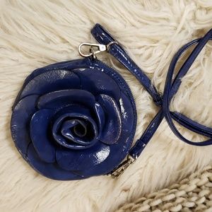 Unique Navy Rose Bag